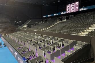 Swiss Indoors - Bau Infrastruktur