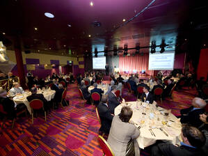 Guest star Veronica Ferres makes an appearance at the Swiss Indoors Basel Business Club on 30 August 2007.