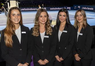 Hôtesse VIP des Swiss Indoors