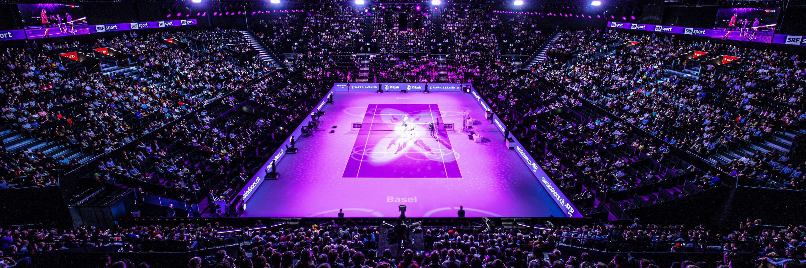 Paukenschlag zur Eröffnung der Swiss Indoors Basel · Swiss Indoors Basel